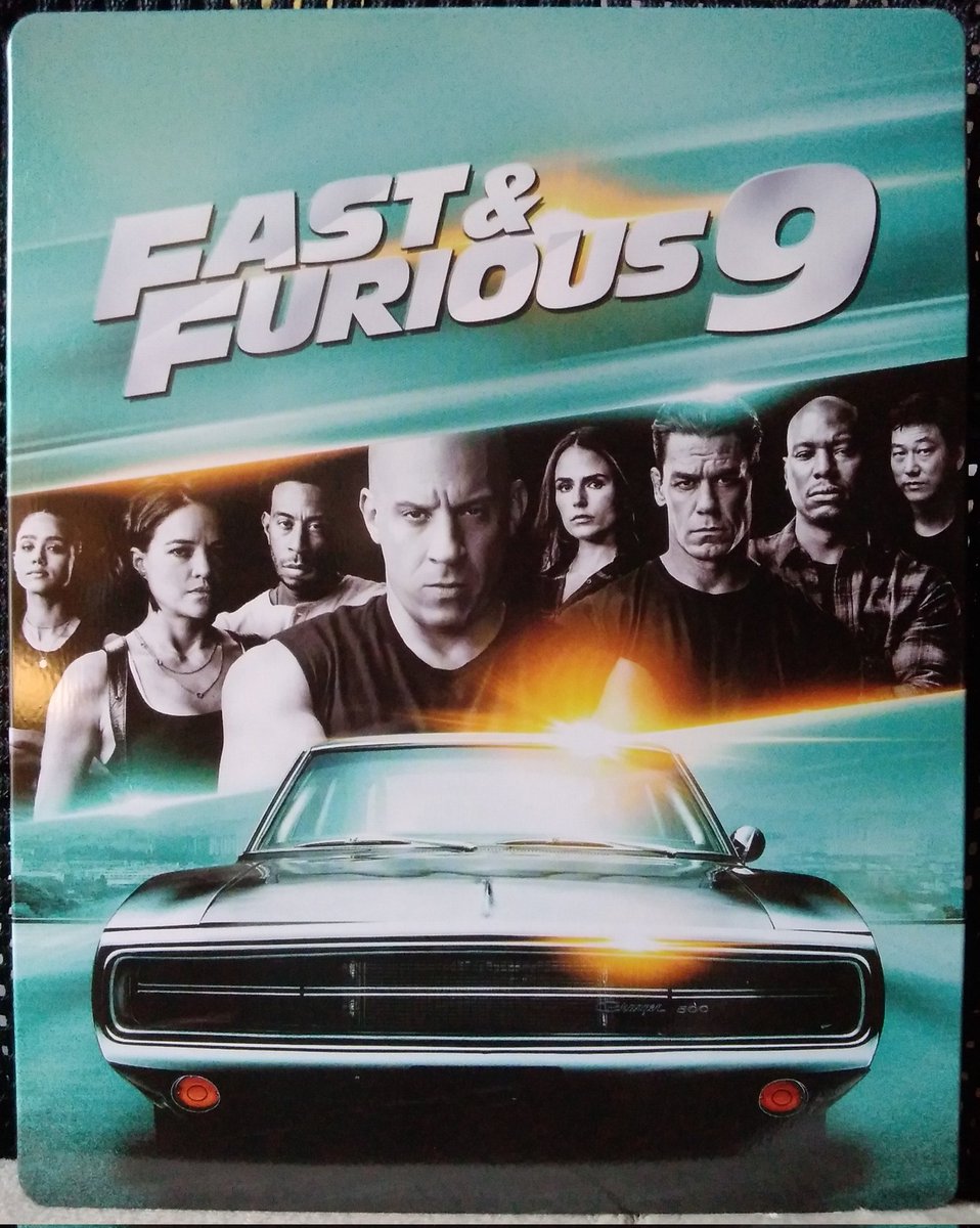 Finally came in and perfect condition special UK edition #FastAndFurious9 #SteelbookCollector 🚗