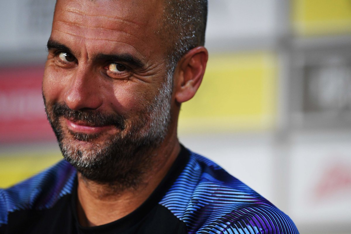 Manchester Citys Pep Guardiola needed:
43 Purchased players.
£1 Billion money.
115 Breaches.
To win the Treble.
CHEATERS.