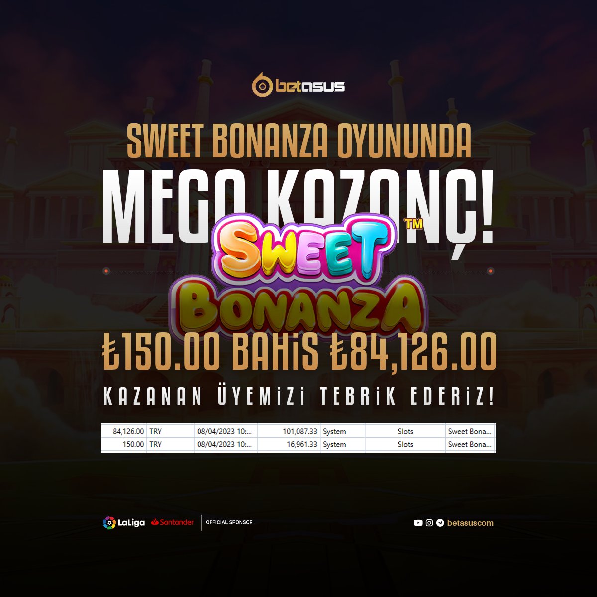 #Betasus ile Sınırsız kazanç sorunsuz çekim! asusbet.link/gorev Betasus #bahis #casino #slot #bonus