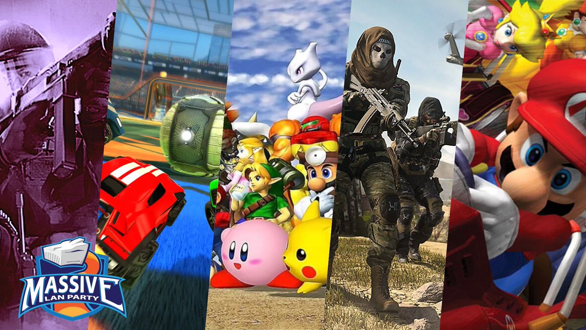 Tournaments!:

Alpha Acess Thursday:
Wii Bowling

Friday:
Super Smash Brothers Melee - Doubles

Saturday:
Rocket League - 3v3
CS:GO (or CS:2 if it releases) - 5v5
Mario Kart: Double Dash (With a twist!) - Teams of 2

Sunday:
Call of Duty: MW2 (2022) - Gunfight 2v2