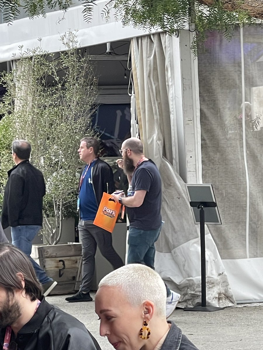 Giant Bomb is at Summer Games Fest on Twitter "A man eating ice cream