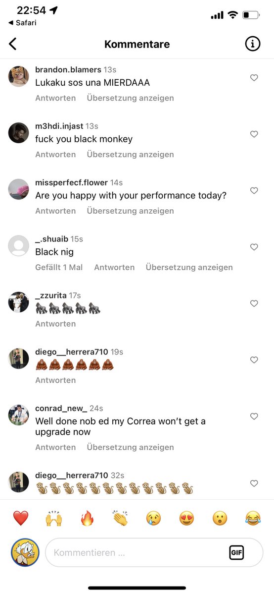 Bei Lukakus Instagram ist exakt das los, was zu vermuten war.