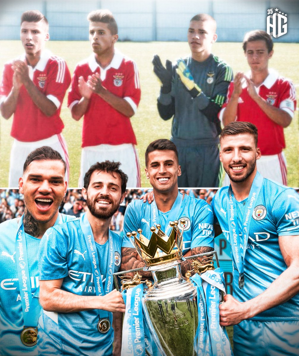 Made in Benfica! 🦅 Parabéns aos 4! 🏆🔥