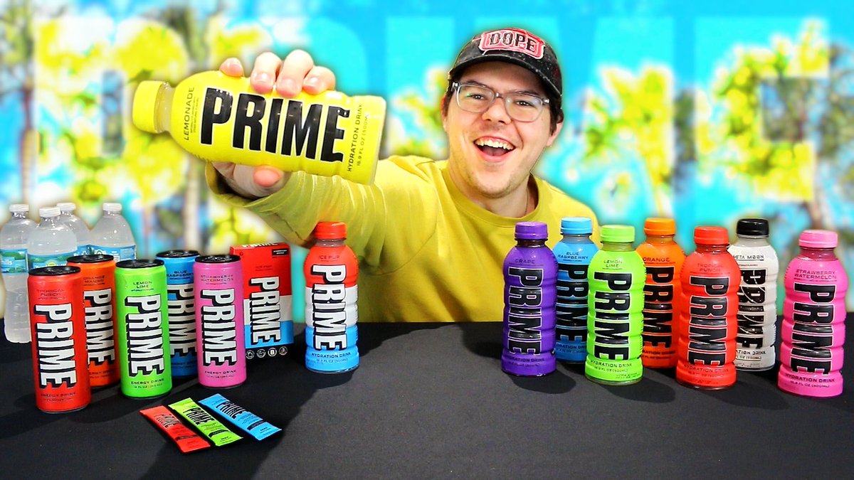RevNetStudios's tweet photo. The *ULTIMATE* @PrimeHydrate Taste Test! 

https://t.co/oArOWSY9fy https://t.co/DsKxFSEplr
