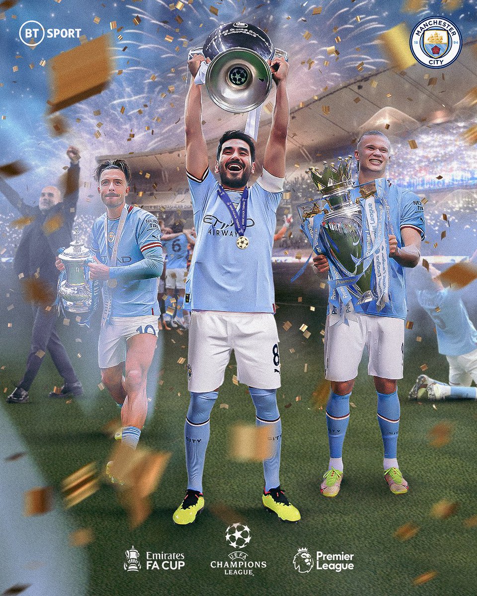 footballontnt's tweet photo. Three is the magic number 😏

🏆 Premier League
🏆 FA Cup
🏆 Champions League

#UCLfinal https://t.co/YiQyb7dwQI