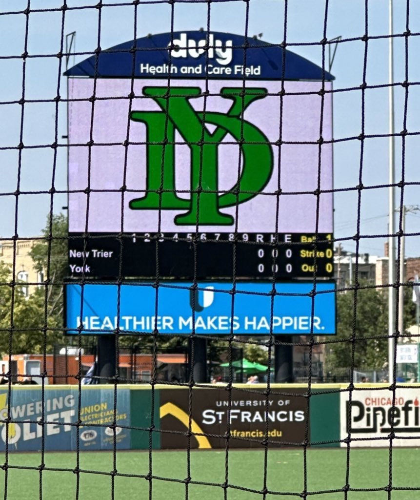 York High School Athletics (@yorkathletics) on Twitter photo Baseball
IHSA State
3rd Place Game.
York vs. New Trier
Let’s go Dukes!
<a href="/YorkD205/">York High School</a> Baseball
IHSA State
3rd Place Game.
York vs. New Trier
Let’s go Dukes!
<a href="/YorkD205/">York High School</a>