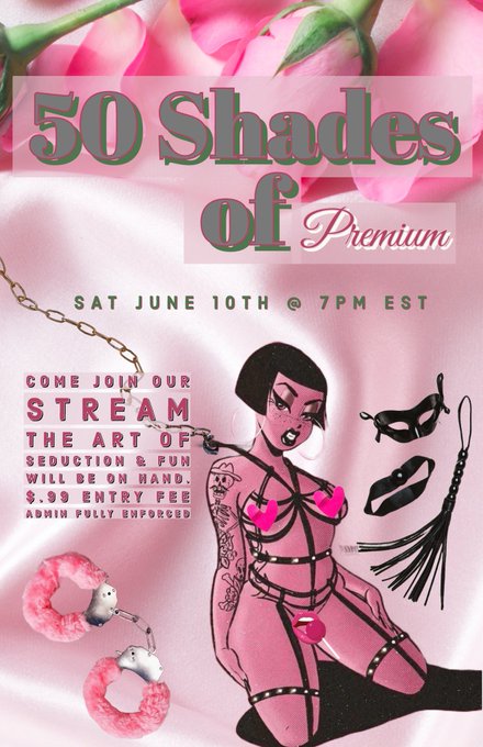 50 Shades Themed Premium Party goin down tonight at 7pm EST!!  4 girls one stream!! See y&rsquo;all there!<a href="/tag/newprofilepic"class="tags"><span>#newprofilepic</span></a>