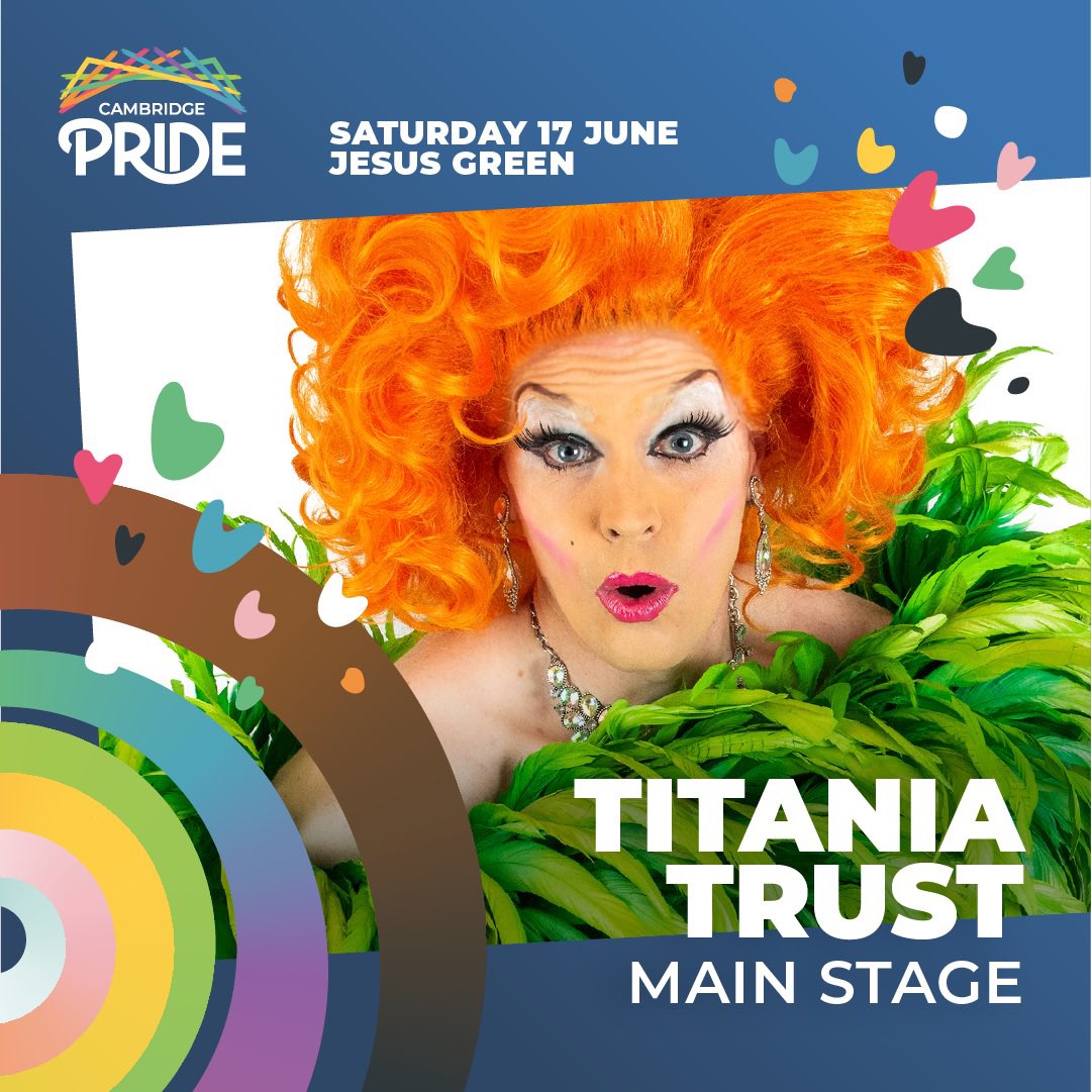 More fabulous acts at this years #CambridgePride2023 !!! #PrideMonth2023 #PrideReady #PrideLoveSolidarity