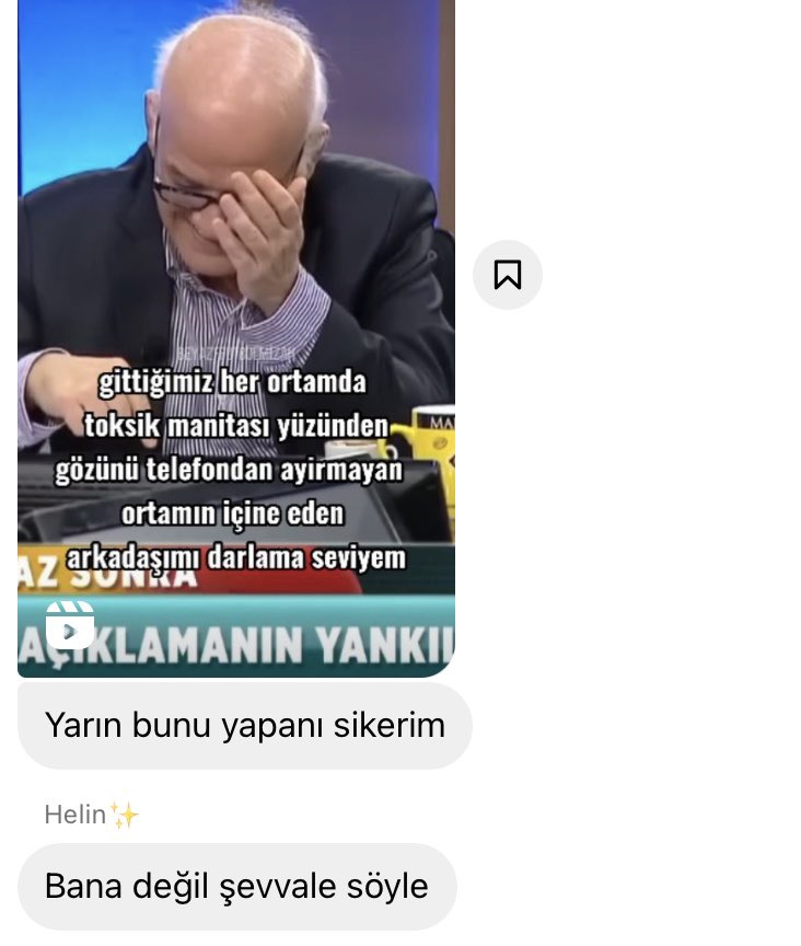 Niye oyle dedin knk simdi…