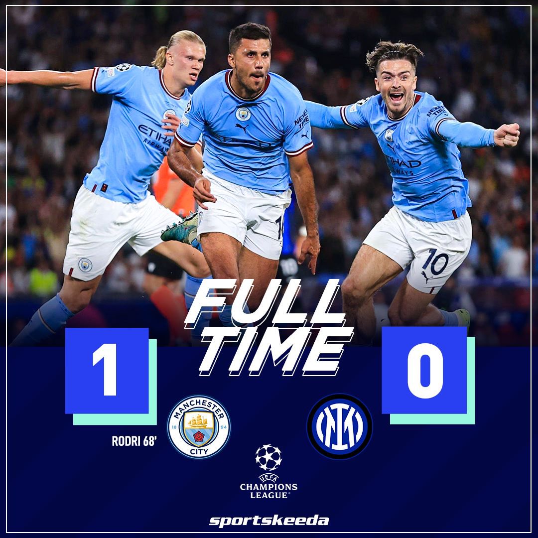 B/R Football on X: MAN CITY WIN THEIR FIRST CHAMPIONS LEAGUE 🏆   / X