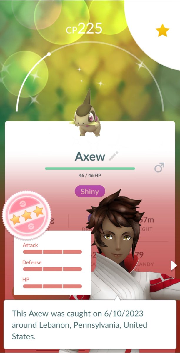 501stPL's tweet photo. I can't believe I just caught this.
#PerfectShiny #ShinyPokemon #ShinyAxew #AxewCommunityDay #PokemonGOCommunityDay #PokemonGO https://t.co/YVEgjs7LjM