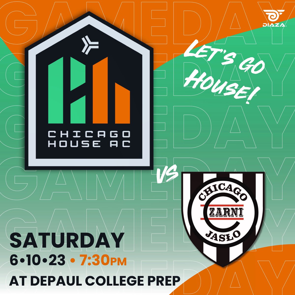 🚨💚🖤🧡 The lidlifter in Turkey is over. Congrats to the winner on their 🏆. 
The Marquee matchup of Czarni Jaslo at Chicago House kicks off at 7:30 pm at 3333 N. Rockwell St. at DePaul College Prep. If you can't make it in person, you can watch here: chicagohouseac.com/live-stream