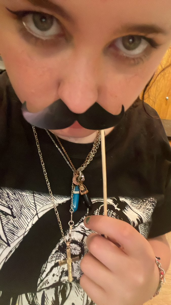 Do you guys like my moustache?