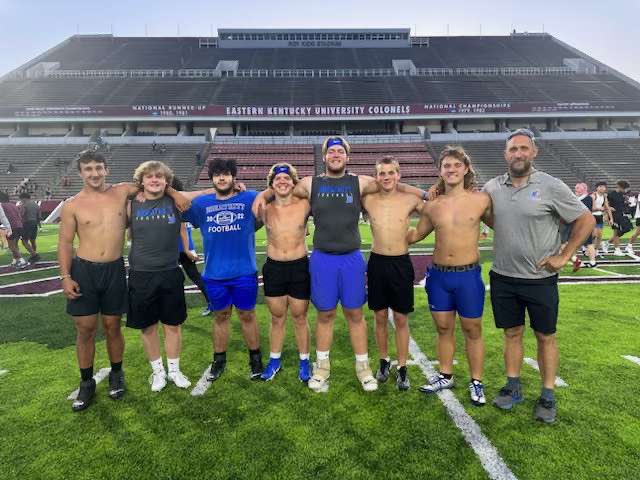 Had an amazing time <a href="/EKUFootball/">EKU Football</a> Got a lot of good reps in and won every 1v1!! <a href="/CoachDerekDay/">Derek Day</a> <a href="/EKUWWells/">Walt Wells</a> <a href="/Erik_Losey/">Erik Losey</a> <a href="/WaltWellsCamps/">Walt Wells Football Camps</a> <a href="/BreathittFb/">Breathitt Football</a> <a href="/CoachDGage/">Coach Gage</a> <a href="/coachlane9/">Coach LANE</a> <a href="/BreathittCoach/">Kyle Moore</a> @CaseyAl62171239 <a href="/combs_kory/">Kory Combs</a> <a href="/combs_kylan/">Kylan Combs</a> <a href="/JasonTolson7/">Jason Tolson</a>