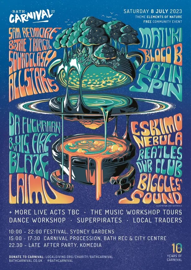 BigglesSound's tweet photo. Looking forward to the Summer. 25 June at Alice Park. 8 July in Sydney Gardens for Bath Carnival. 29 July at Altitude Festival. https://t.co/gL8oC482Jv