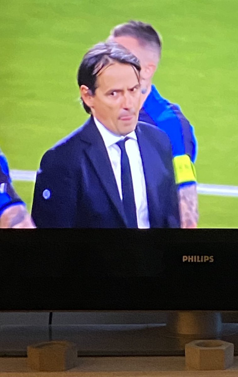 Big Father Damo vibes from Inzaghi tonight #ChampionsLeague #fatherted