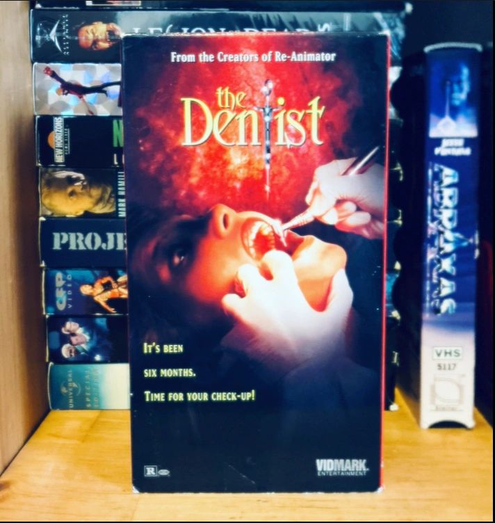 #NewArrival! The Dentist (VHS, 1996) SP Mode Horror Thriller Corbin Bernsen 

rareflicksplus.com/all-products/o…

 #TheDentist #VHS #VHStapes #90s #90smovies #90shorror #videostore #flashback #physialmedia #Horror #Thriller #horrormovies #CorbinBernsen