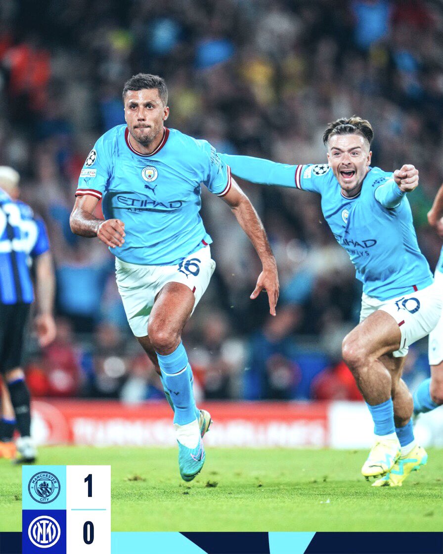 kizzabesigye1's tweet photo. What a season for @ManCity!!
The team played well throughout the season and deserves the Kudos!
They also reduced the noise in my village! 🍾🥂 https://t.co/bfASrAvMDf