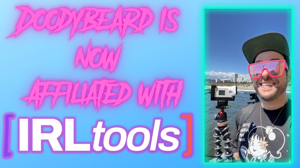 📣 Exciting News 🎉

I'm thrilled to announce my affiliation with <a href="/IRLtools/">IRLtools</a>! 🤝

Protect your Action Cam with the CAM SAVER! 📷🔒 Keep it safe from harm, or RENT A WHOLE BACKPACK!

Get $10 off with code "doody"!