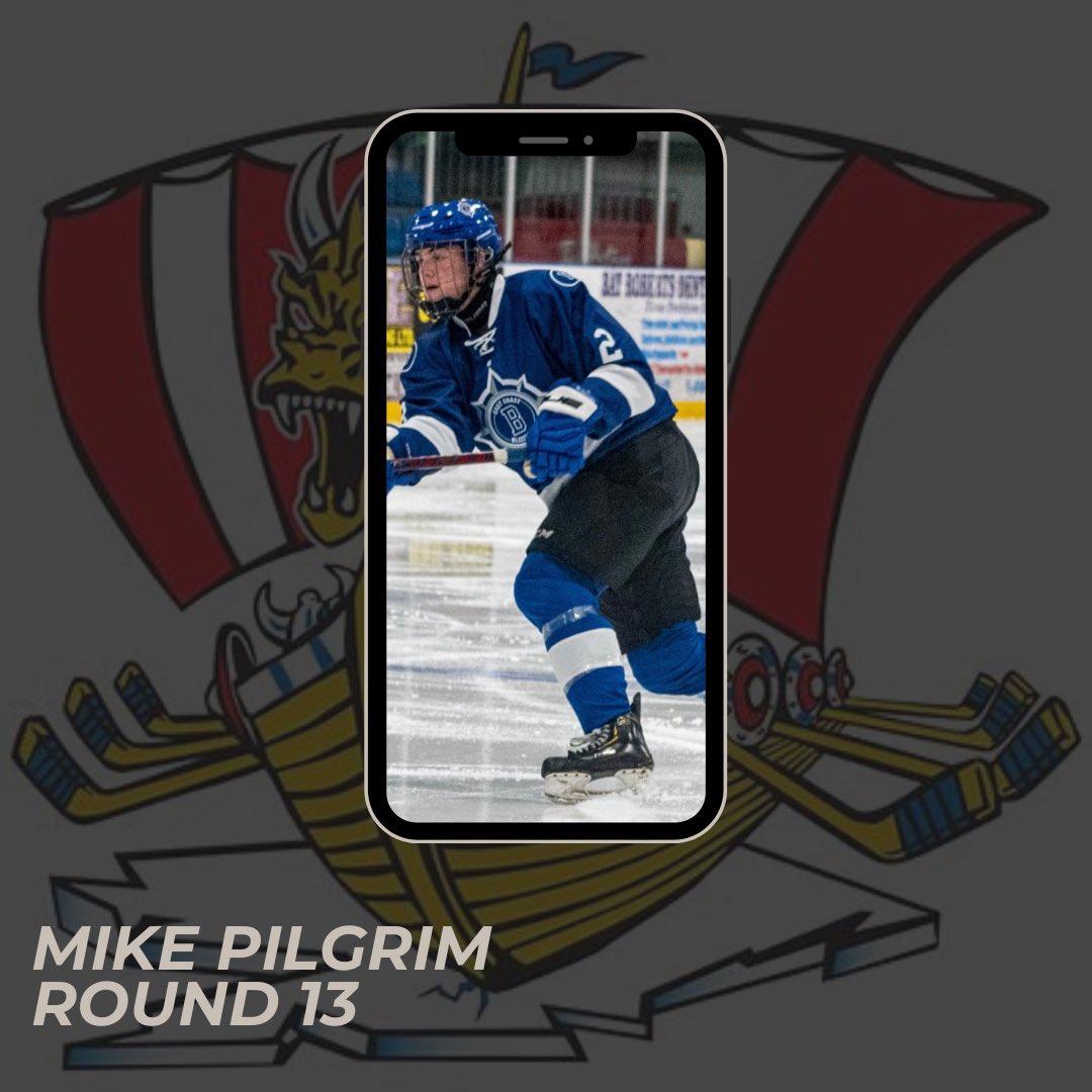 vhghockey_'s tweet photo. Congrats ‘Magic’ @MichaelPilgrim_ !!! #QDraft https://t.co/B7Shxw94Sm