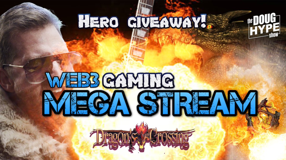DougHype's tweet photo. Mega contest!

Refer the best project to be on the Doug Hype mega stream

win a @DragonsCrossing summoning shard! 💥 

Top comment 👇 below will win a DCX Skill Book!

Rules: Like RT Tag 3
Follow @DragonsCrossing @chuwookiee @DougHype 
Join discord: https://t.co/FtLdKIbI6k https://t.co/rhdiA8LSjT
