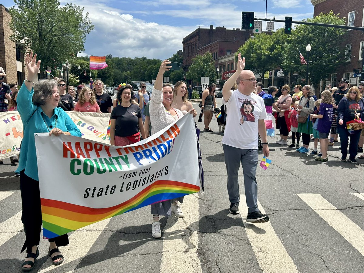 RepMcGovern's tweet image. During Pride, we celebrate the LGBTQ community and recognize the ongoing fight for safety and inclusion for all. Thank you to Franklin County Pride for putting on an incredible parade and rally.