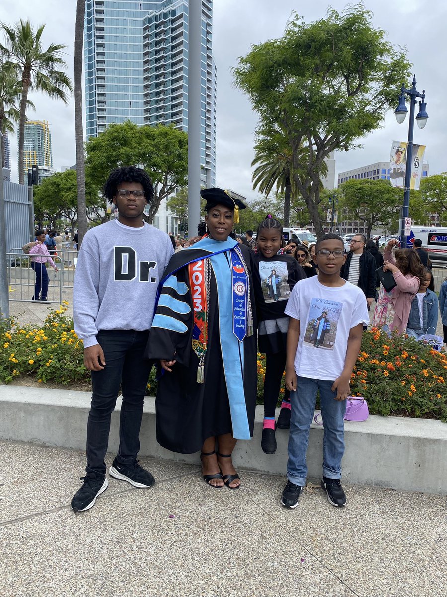 EmaFit721's tweet photo. I did it for them… #doctoralmom #NUGrad2023 https://t.co/WKPi88p2jY