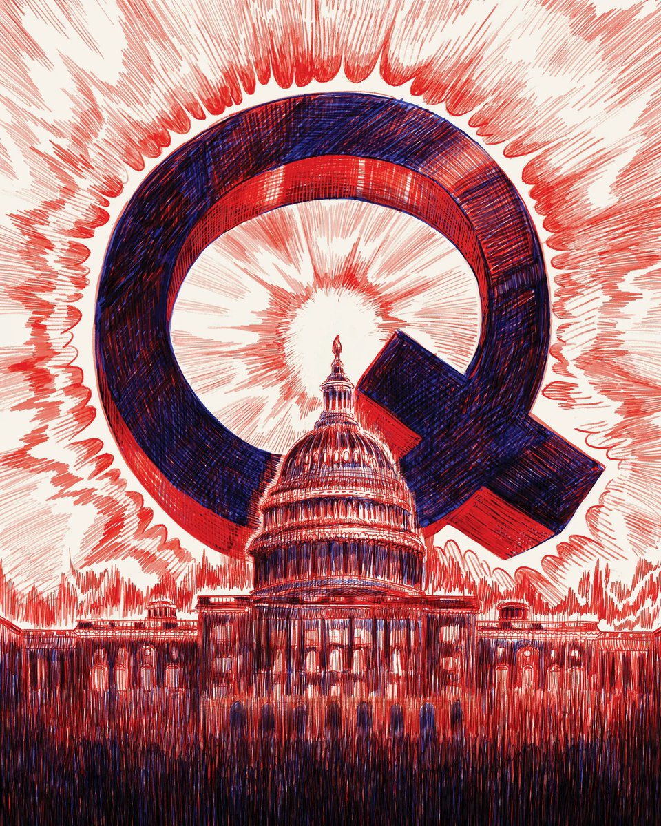 dom_lucre's tweet photo. Liberals are the only people that push silly QAnon conspiracies, they are the ones that created the term QAnon in the first place. I mean what sane person would believe Hillary Clinton was a pedophile that eats children? https://t.co/YHdhdfAbfq