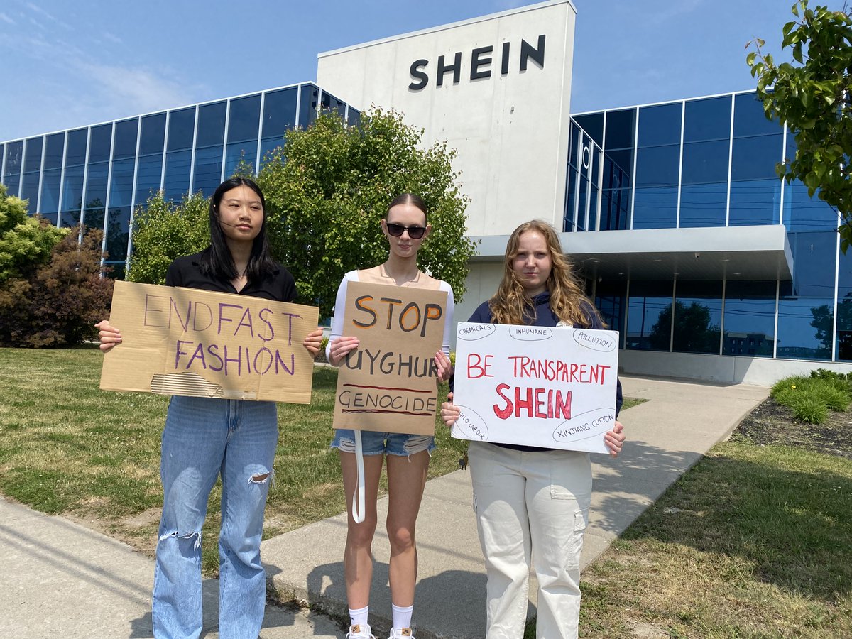 Time to rid our city #markham and our country #canada of #shein and all goods made by #slave #childl #forcedlabor #fastfashion. Time to stand up against #genocide @cityofmarkham  @MikeSchreiner @CTVNews @CP24Breakfast @CP24 @globeandmail @CityNewsTO @s_guilbeault @SeamusORegan