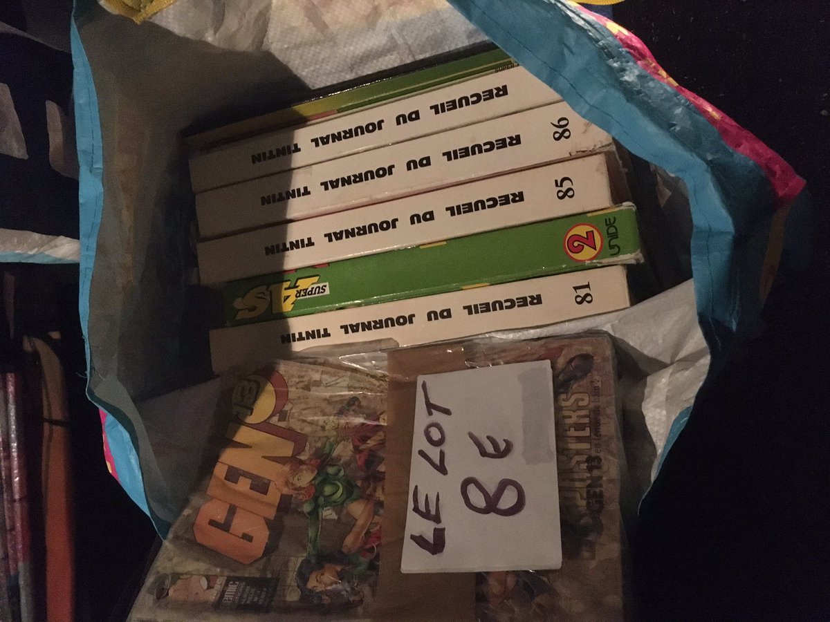 darthfilou's tweet photo. #Aujourdhui #craquageBD #etvous ?
#Tintin #recueilTintin #Gen13 #PlacideetMuzo #Circus #SuperAs #EricCastel #Spirou #etcetc ….
(#editionoriginale 😇) https://t.co/gAC814onpf