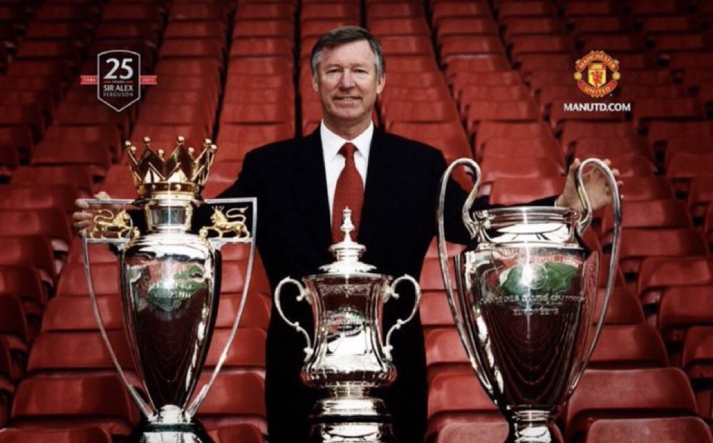 TwoTerty1_'s tweet photo. Show me what Pep Guadiola has more than Sir Alex Ferguson. I will wait https://t.co/TrWgvN8sEi