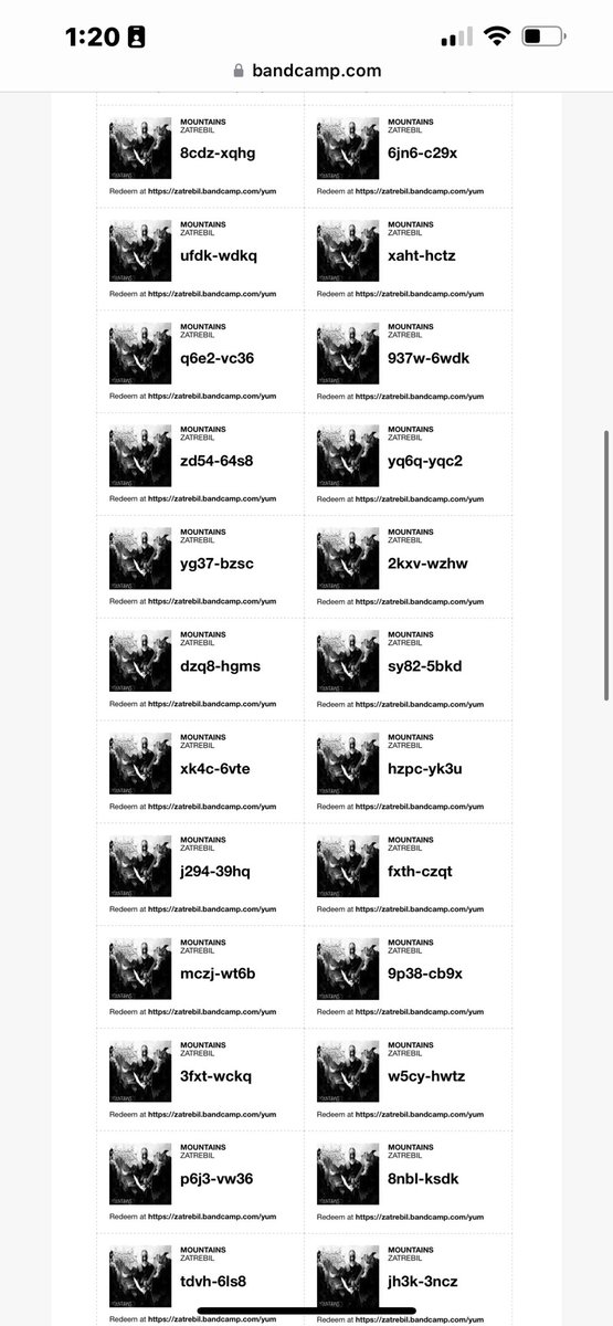 Come over and follow our brother <a href="/ZATREBIL1/">ZATREBIL</a> and get a free code for the new EP. MOUNTAINS