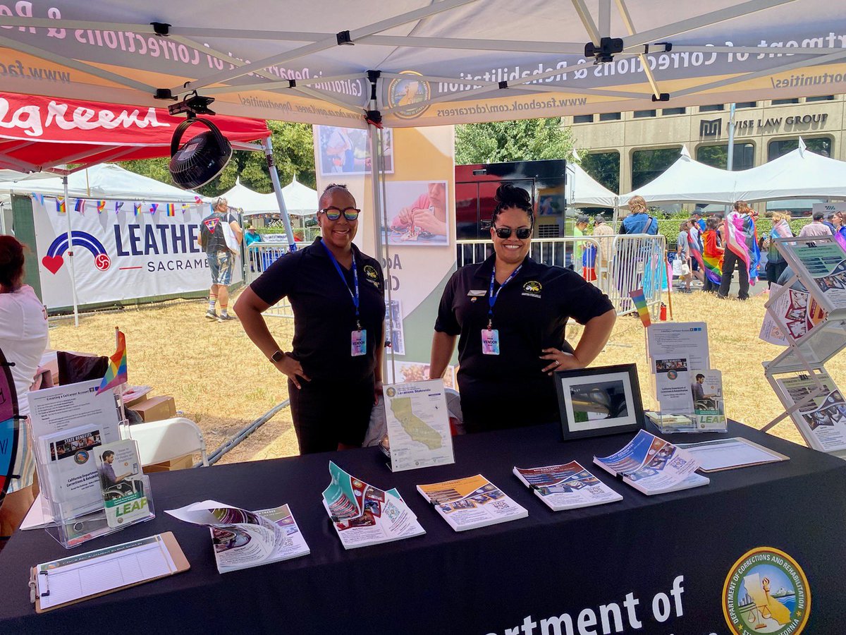 CDCRCareers's tweet image. Happy Pride!!  Come find our team and our Correctional Officer and Health Care Services recruitment partners this weekend at the Sacramento Pride parade and event to find out about the more than 75k diverse career opportunities we have! 

#pride2023 #prideatwork #wearecdcr