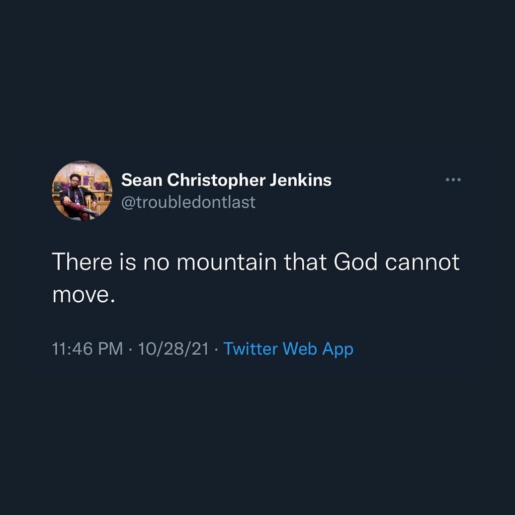 troubledontlast's tweet photo. Nothing is impossible. You're the God of miracles! #movingmountains
Whatever the Red Sea is in front of you-however large, however deep, however intense-God can move it. #anythingispossiblewithgod
There is a mountain in your life, a financial mountai… https://t.co/b9njJVVouW https://t.co/B1qXwFlBOZ