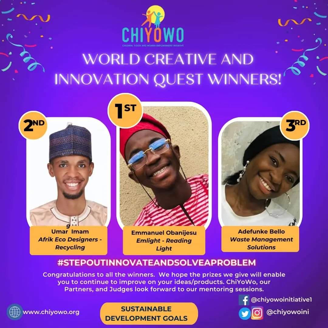 CONGRATULATIONS! After an extensive and meticulous evaluation process, our judges have identified three exceptional individuals with highly promising ideas and solutions. Those who didn't make it were awesome as well. <a href="/TowatToks/">Tokunbo Ifaturoti</a> <a href="/TAAICONSULTANCY/">TAAI Consultancy Ltd</a> <a href="/GbengaOyewole_/">Olugbenga Oyewole</a>  <a href="/Francis_leye/">Francis O</a>