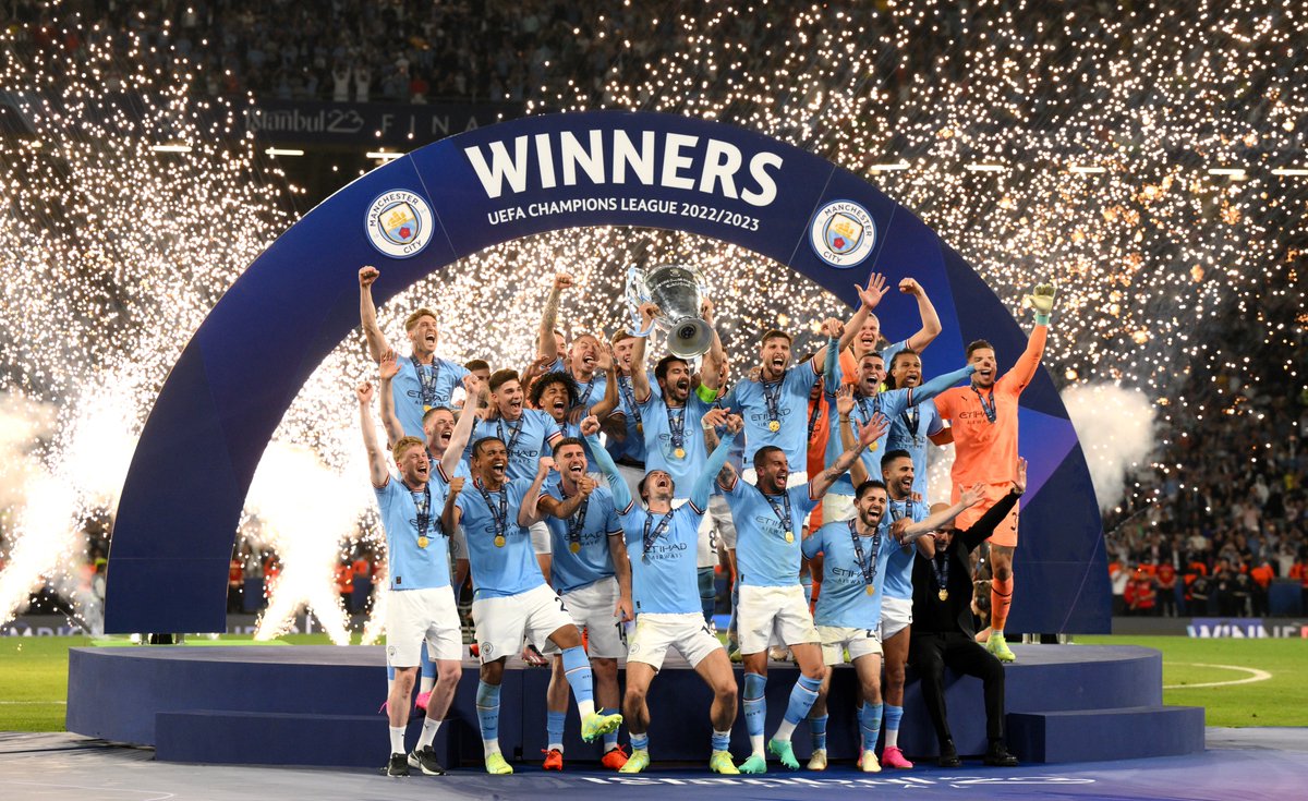 And so the greatest story in football has a happy ending. A story of sportswashing, billions of pounds and controversy. Brings a tear to your eye
