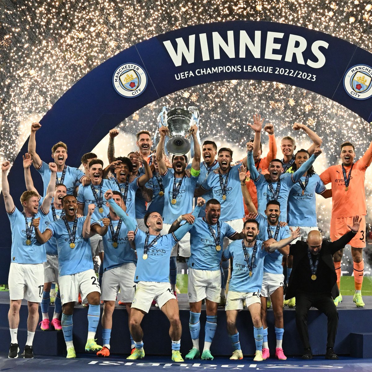 Premier League on X: 🏆 YOUR 2022/23 #PL CHAMPIONS 🏆 Congratulations,  @ManCity!  / X