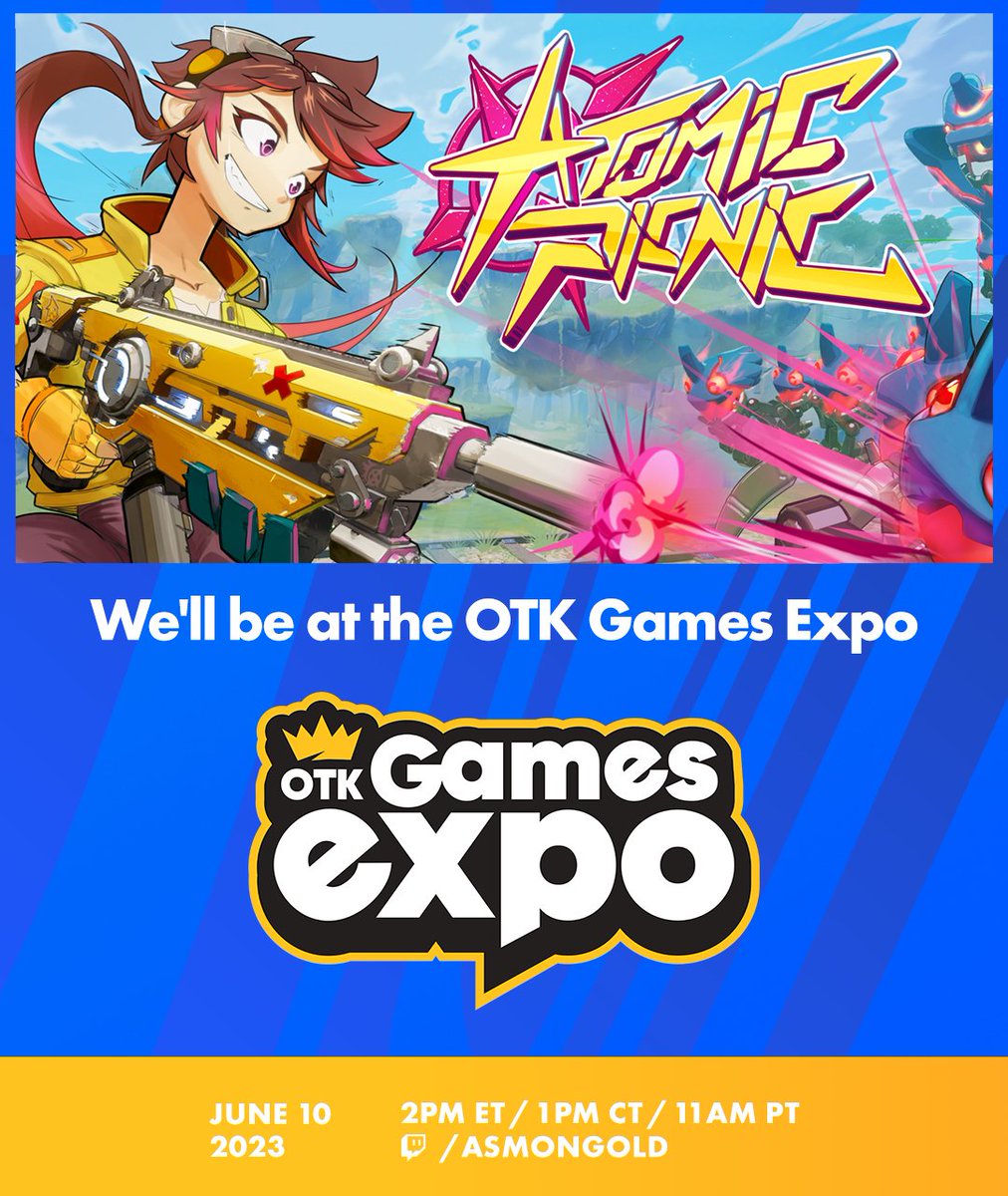 🇧🇷 Ei pessoal,  estamos participando do prêmio da OTK Game Expo e podemos ganhar até $25 mil para ajudar nos custos de desenvolvimento do #ATOMICPICNIC. Veja como você pode ajudar:

1) Entre no OTK discord server: discord.gg/otknetwork

2) Da uma reagida na mensagem pra ter