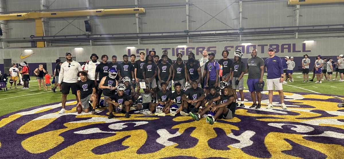 Came up short in the LSU 7on7 championship game, but great work today Panthers 💜💜💜💜<a href="/MarcusRandall19/">Marcus Randall</a>