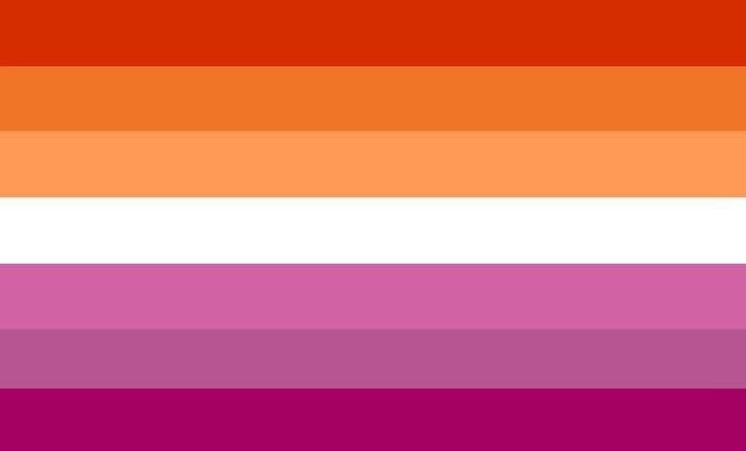 ceesmole's tweet image. surprised i didn’t see these two considering they’re… quite literally the lesbian and gay flag 😭