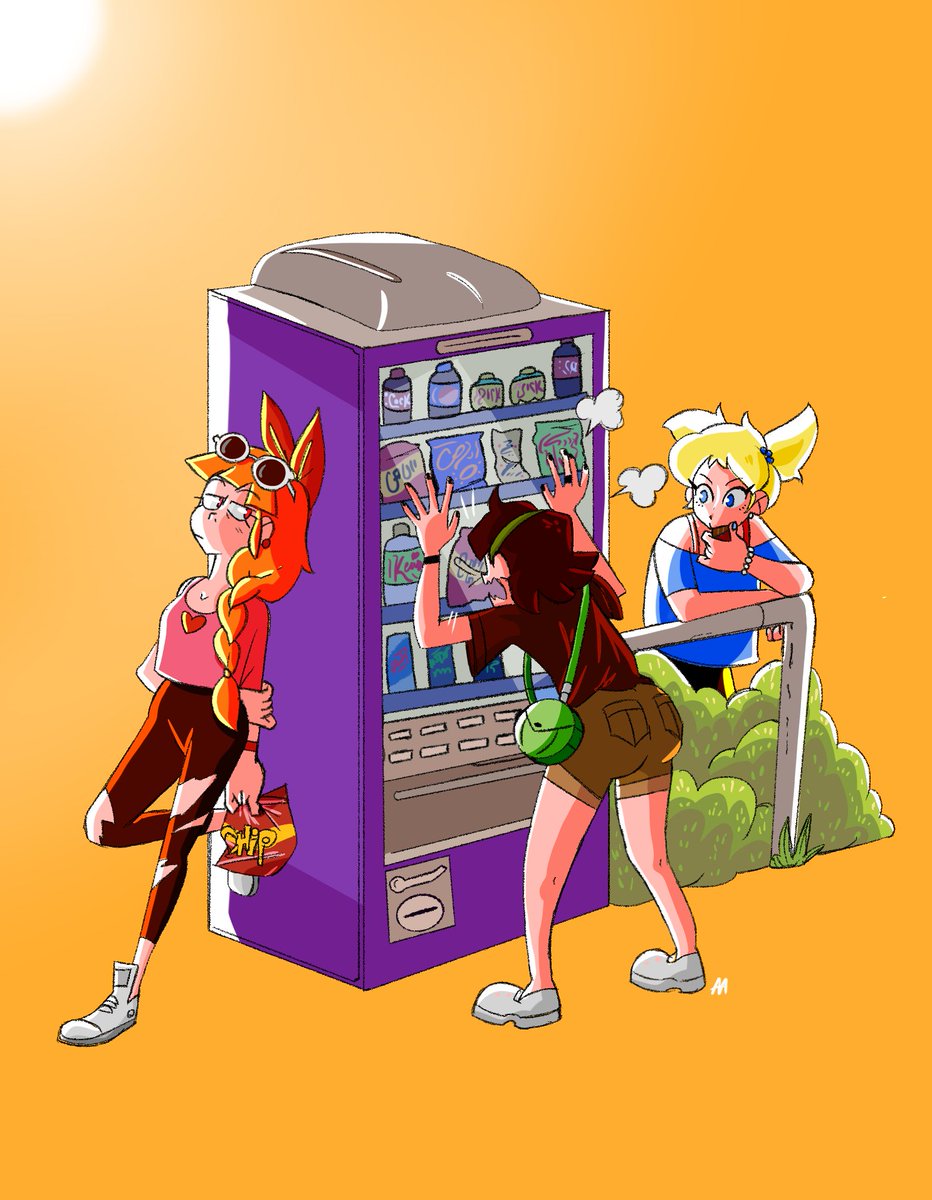 Powerpuffs versus the stuck Vending Machine

#CartoonNetwork #PPG #powerpuffgirls