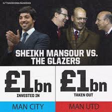 I know we all talk bad about City but at least their owners care about and want to develop and grow the club

While our owners drain the life out of our club