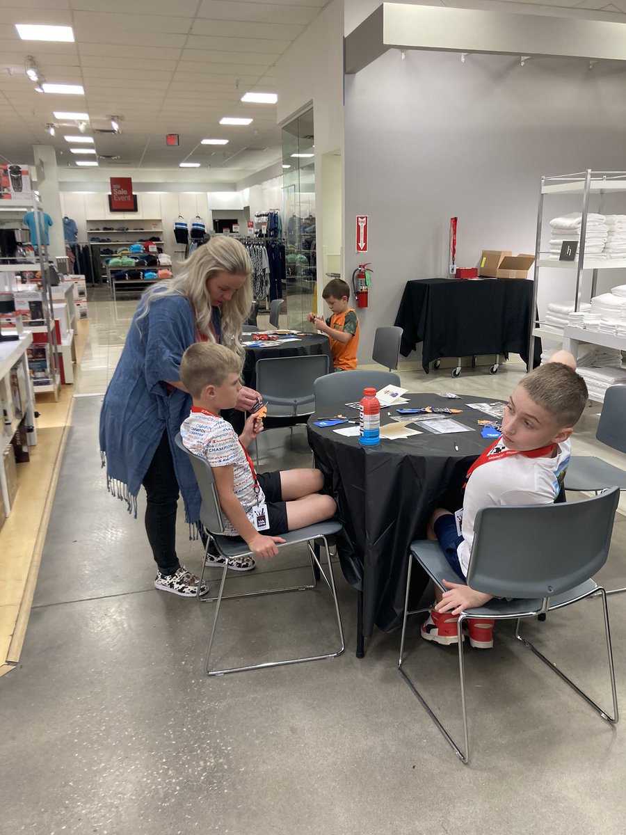 Kid’s Zone JCP Owasso, Camping for Father’s Day was our theme this month!
