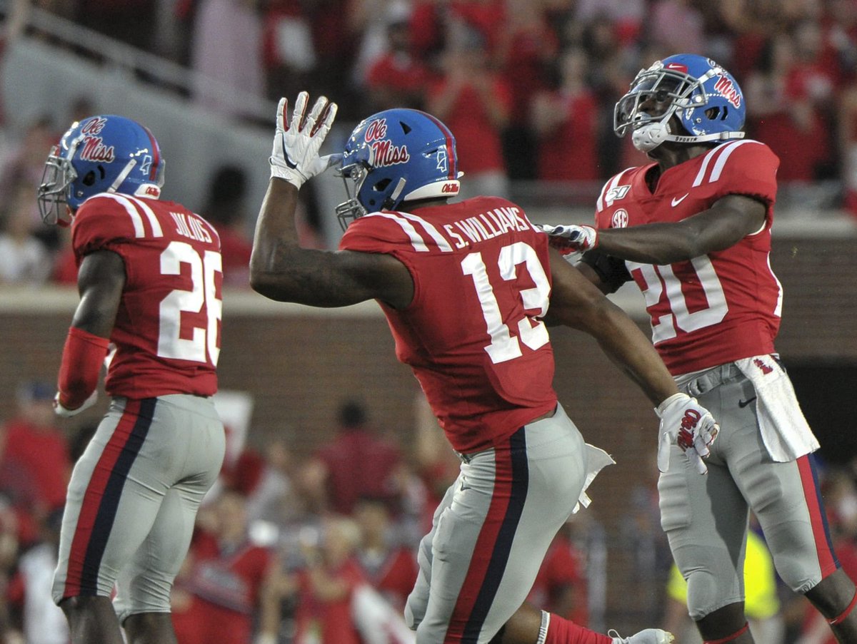 After a great camp yesterday and conversation with <a href="/CoachGolding/">Pete Golding</a>, I am excited to receive a PWO to play football Ole Miss!! <a href="/OleMissFB/">Ole Miss Football</a> <a href="/Coach_GMcCarley/">Griff McCarley</a> <a href="/CoachSpanos/">Lou Spanos</a>