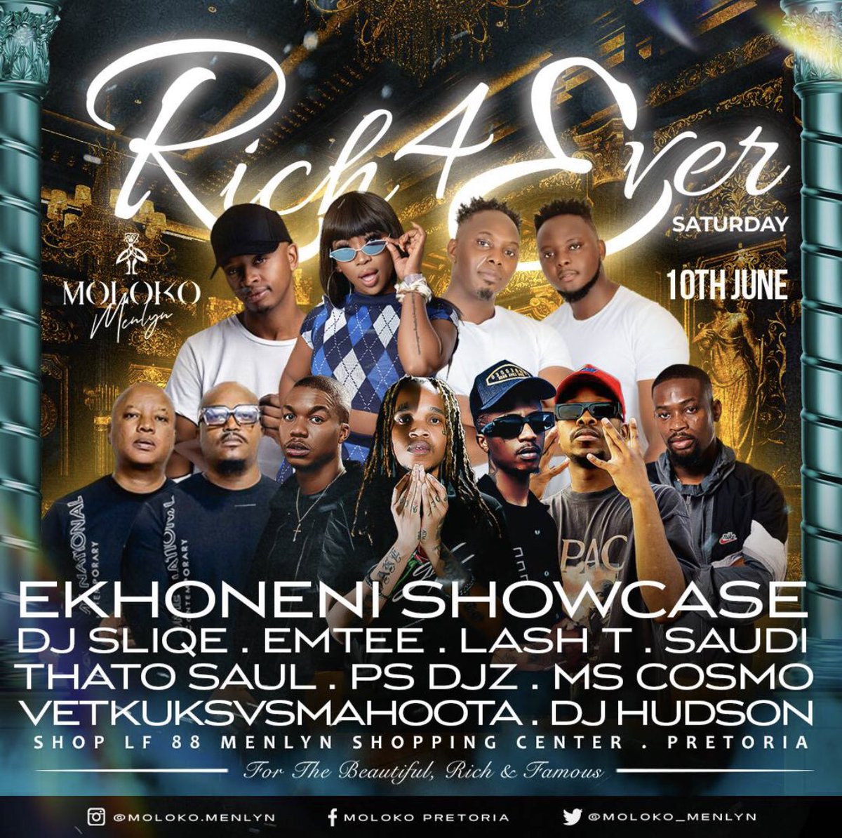 hle_Pam's tweet photo. Let’s rock 🔥🔥🔥@Moloko_Menlyn https://t.co/pLAXv4fBSC