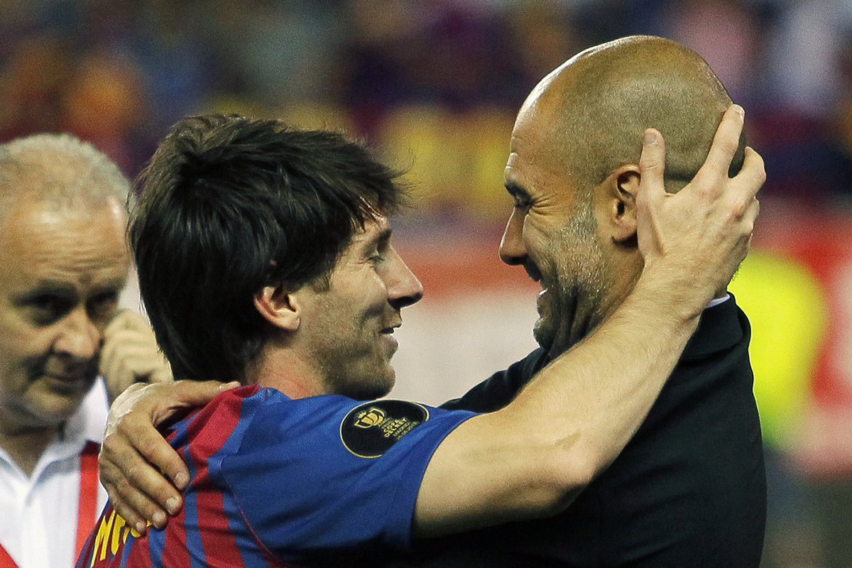 TiamiyuIB's tweet photo. Today, I officially graduated from the world of football as a “Passionately-active Fan”; 
@TeamMessi as the Player-🐐 and @PepTeam as the Coach-🐐
Now, to be back “home” @FCBayernEN and watching the sport &amp; the 🐐-s for “FUN”! ✌🏽
Again and again, Our DREAMS are valid! ⚡️❤️ https://t.co/xlWfYLKN9J