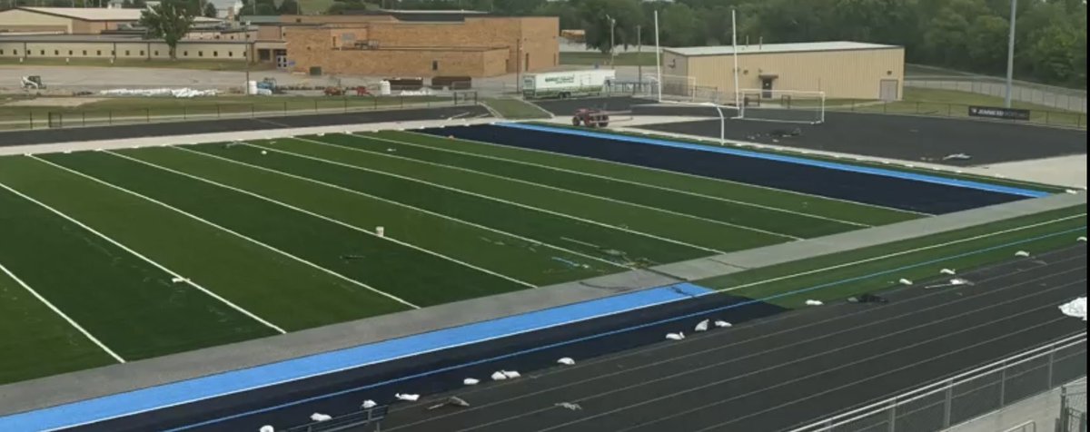 The addition of carolina on the sideline and end zones looks amazing!!