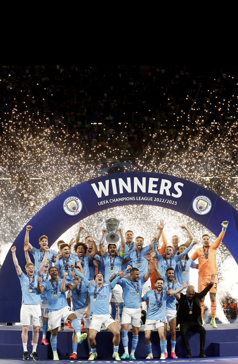 City__Trey's tweet photo. #ChampionsLeague #winners 
Best team in the world @ManCity https://t.co/Bv96FCdboi