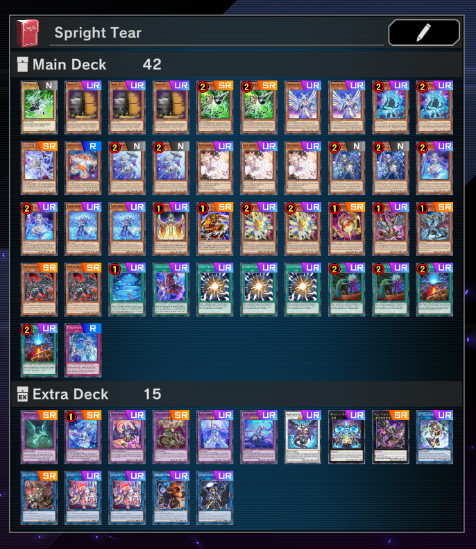 JeffPersonMan's tweet photo. @MCSyugioh #MCSInvitational
Died in top 16 to tri-spright, just didn't see the non-engine needing to crack the boards going second, but ggs all around!
This deck is really fun, and I definitely made some mistakes, but in my defense it's my first time playing Spright (: https://t.co/yr9Tj5D64y