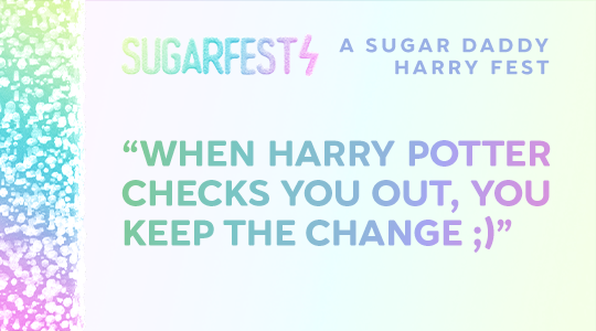hpsugarfest's tweet photo. 🍧Welcome to Sugarfest!🧁

Let's celebrate one of the most underrated sugar daddies: Harry James Potter!

This is an 18+ self-posting fest for writers and artists.

Links: https://t.co/55k1YwEZHe
Schedule: https://t.co/V8iDXkC7gL

#harrypotter #fanfic #hpsugarfest #hpfest #hpfic https://t.co/tYydLHZ6PZ